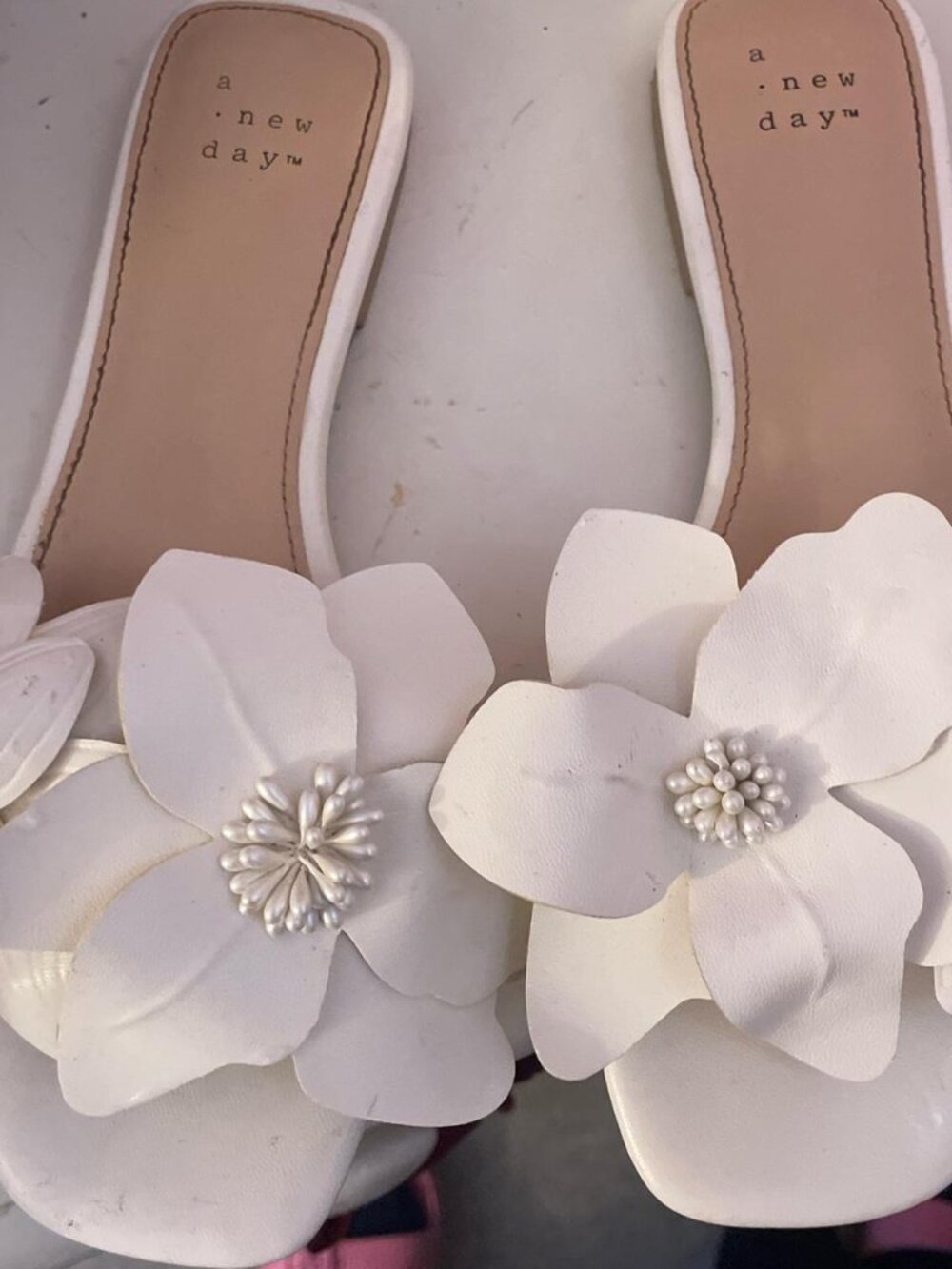 1017 ALYX 9SM Women's White and Cream Sandals